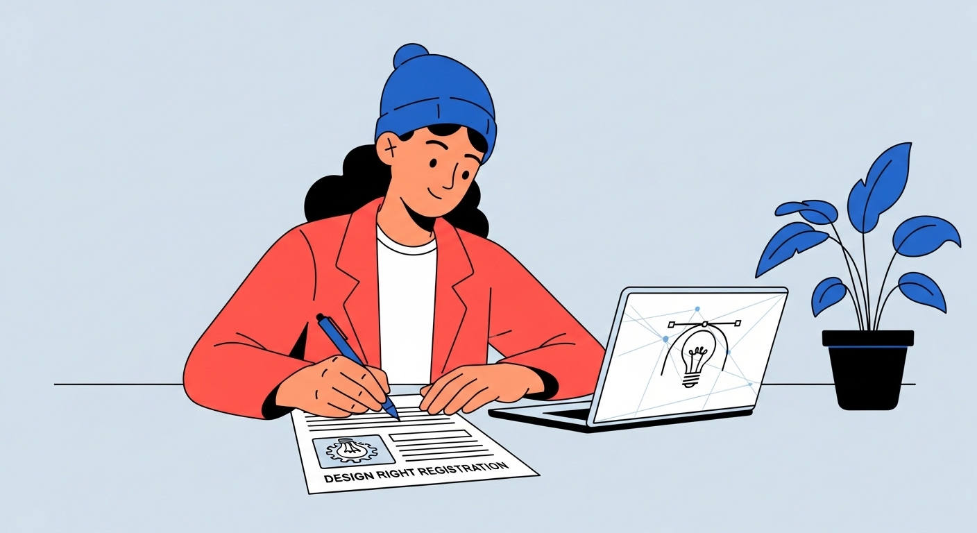 디자인권 등록 절차 한눈에 보기