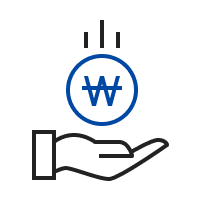 IPPC 지식재산보호센터 해외출원 합리적인 비용 아이콘
